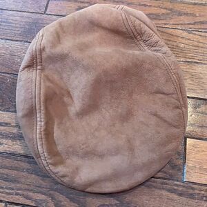Coleman leather hat